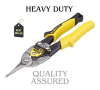 Stanley FatMax Aviation Snips Straight Cut 250mm Heavy Duty Metal Shears