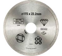 Stanley FatMax Continuous Rim Diamond Cutting Disc for Tiles 115mm