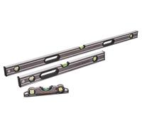 Stanley 3 Piece FatMax ExPro Box Beam Spirit Level Set and Carrying Bag
