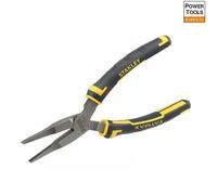 Stanley 0-84-495 6-inch FatMax 150mm Flat Nose Pliers,Black/Yellow