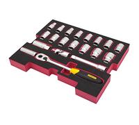 Stanley Fatmax FMHT0-74297 TSTAK Inlay Set, Multi-Colour, 1/2-Inch, Set of 48 Piece