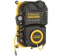 Stanley FMXCMD152WE FatMax® Wall Mounted Air Hose 1.5 HP 8 Bar 9m, Utilises oilless Technology, Maintenance Free and Environmental Friendly.