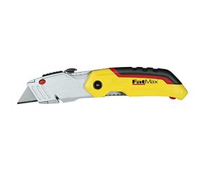 STANLEY FATMAX Folding Retractable Blade Utility Knife with 3 Blades, 0-10-825