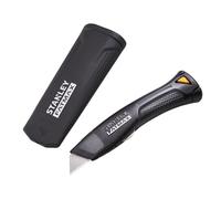 Stanley FatMax® Heavy-Duty Trade Knife - One-Handed Opening Utility Knife, Available in Black or Silver - Designed for Professional Use
