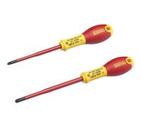 Stanley® FMHT0-62649 Fatmax® Vde Insulated Borneo Pz Scewdriver Set, 2 Piece