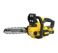 Stanley FATMAX Lithium Battery Chainsaw Bar Length and Cutting Capacity 30cm, Dual Handle 18V 2.0Ah SFMCCS630M1-QW