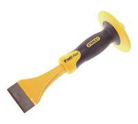 STANLEY FATMAX 2.1/4x10" Electricians Steel Chisel with Guard, 4-18-0330