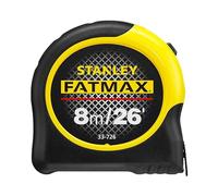 Stanley 0-33-726 FatMax Metric/Imperial Tape Measure with Blade Armor 8m