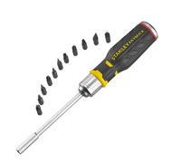 Stanley FatMax Multi-Bit Ratchet Screwdriver with 12 Bits