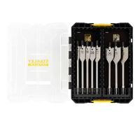 Stanley FatMax Connectable 8 Piece Flat Wood Drill Bit Set