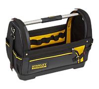 Stanley FATMAX Open Tote Bag Fabric, Plastic 49.5 x 35 x 24 cm Black