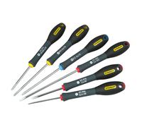 Stanley FatMax Precision Screwdriver SL/PH/PZ Set Pack of 6