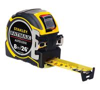 Stanley ZSTA-0-33-504 STA033504 FatMax Autolock Pocket Tape 8m/26ft (Width 32mm) Pro 8 m/26 ft, Multi-Colour