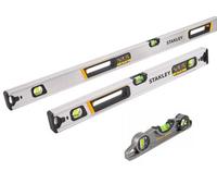 Stanley Fatmax Pro Box Beam Spirit Levels 1200mm 600mm 250mm Xtht42916-5