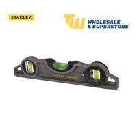 Stanley FatMax Pro Torpedo Xtreme Magnetic Spirit Level Scaffold 25cm Aluminium
