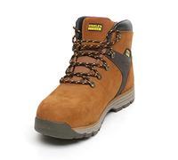 Stanley FATMAX Redmond Men's, Leather, Steel Safety Toe, Work Boot, Brown, UK8