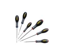 Stanley Fatmax Screwdriver 6 Piece Sl/Pz in Black Stanley Black