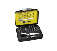 STANLEY FatMax Screwdriver Bit & Ratchet Set 32 Piece Durable Case STA113904