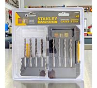Stanley FatMax Multi-Stack Case 8 Piece SDS Plus Drill Bit Set