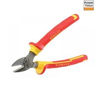 Stanley 0-84-009 "Maxsteel" VDE Side Cut Plier, Red/Yellow, 160 mm