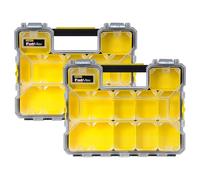 Stanley Fatmax STA197517 Shallow Professional Organiser with Metal Latches, 2 PK