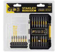 STANLEY FATMAX STA88558-XJ Fatmax Impact Torsion Bit Set - 22 Piece, Black,Yellow