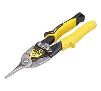 Stanley® 2-14-563 Yellow Aviation Snips Straight Cut 250Mm (10In)
