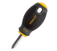 Stanley Fatmax Stubby Phillips Head Screwdriver Black/yellow (One Size)