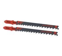 Stanley FatMax T Shank Speed Cutting Jigsaw Blades for Wood Pack of 2