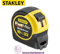 Stanley Fatmax 10m 33ft Tape Measure Metric/Imperial - 0-33-805