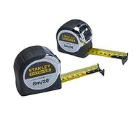 Stanley FatMax Tape Measures 8m 26ft and 5m 16ft STA533891 STA533886 XMS19CTTWIN