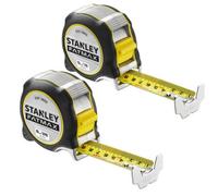 Stanley Fatmax Tape Measures 8M 26Ft And 5M 16Ft Sta538218 And Sta538215