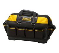 STANLEY FATMAX Technician Tool Bag, Heavy Duty 600 Denier and Leather, Multifunctional Tool Storage Organiser