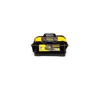 STANLEY FATMAX Technician Tool Bag, Heavy Duty 600 Denier and Leather, Multifunctional Tool Storage Organiser, 18 Inch, 1-93-950
