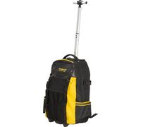 STANLEY FATMAX Tool Backpack with Wheels, Extendable handle, Removable Tool Caddy, Separate Compartments For Tools, Includes Laptop/ Tablet Storage,