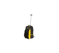 STANLEY FATMAX Tool Backpack with Wheels, Extendable handle, Removable Tool Caddy, Separate Compartments For Tools, Includes Laptop/ Tablet Storage,