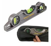 Stanley Fatmax Torpedo Magnetic Spirit Level 0-43-609 Sta043609 With Level Bag