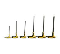 Stanley - FatMax Torx Key Set, T10 - T30, Torsion-Resistant Steel, Black Oxidized Finish, Bi-Material Handle