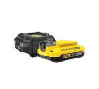 Stanley Fatmax V20 SFMCB10D1 18v 2ah Battery and Charger Starter Kit 2ah