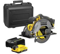 Stanley Fatmax V20 SFMCS500 18v Cordless Circular Saw 165mm 1 x 2ah Li-ion Battery Charger Case