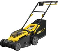 Stanley Fatmax V20 Cordless Lawn Mower - Black / Orange, Black