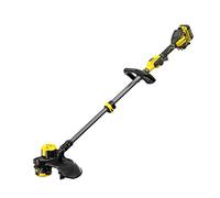 STANLEY FATMAX V20 Cordless String Trimmer, Brushless Technology, 33cm Cutting Width,QUICKWIND Spool System with 2mm Dual line, Variable Speed, Includes 1x 4.0Ah Lithium-Ion Battery and Charger