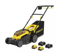STANLEY 37cm Cordless Rotary Lawnmower - 2 x 18V