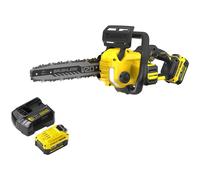 Stanley Fatmax V20 SFMCCS730 18v Cordless Brushless Chainsaw 300mm 2 x 4ah Li-ion Battery Charger