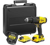 Stanley Fatmax 18V Li-Ion Cordless Hammer Drill (2 X 2Ah) - Sfmcd711D21-Gb