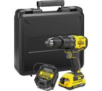 Stanley FatMax V20 18v Cordless Brushless Combi Drill 1 x 2ah Li-ion Charger Case
