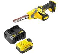 Stanley Fatmax V20 SFMCE210 18v Cordless Power File Belt Sander 1 x 4ah Li-ion Charger No Case