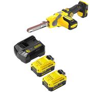 Stanley Fatmax V20 SFMCE210 18v Cordless Power File Belt Sander 2 x 4ah Li-ion Charger No Case