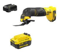 Stanley Fatmax V20 SFMCE500 18v Cordless OIS Oscillating Multi Tool 1 x 4ah Li-ion Battery Charger No Case