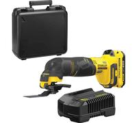 Stanley Fatmax V20 SFMCE500 18v Cordless OIS Oscillating Multi Tool 1 x 2ah Li-ion Battery Charger Case